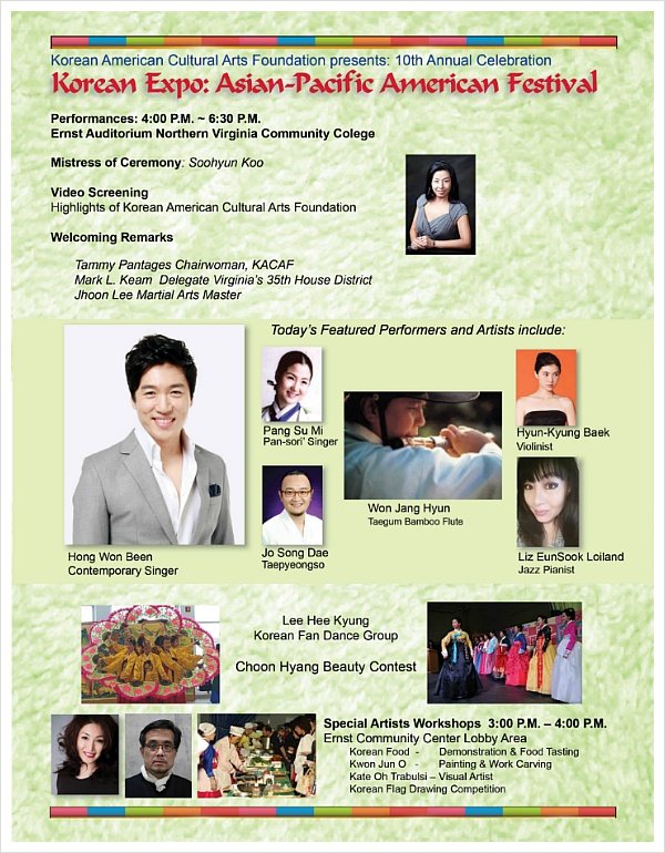 Program Asian Pacific Islander Festival 2015